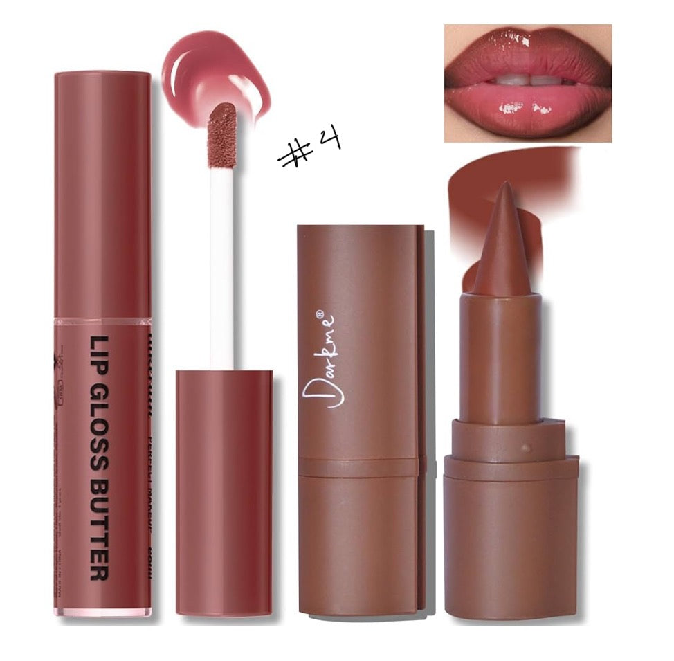 Butter Gloss & Cream Lipstick Duo