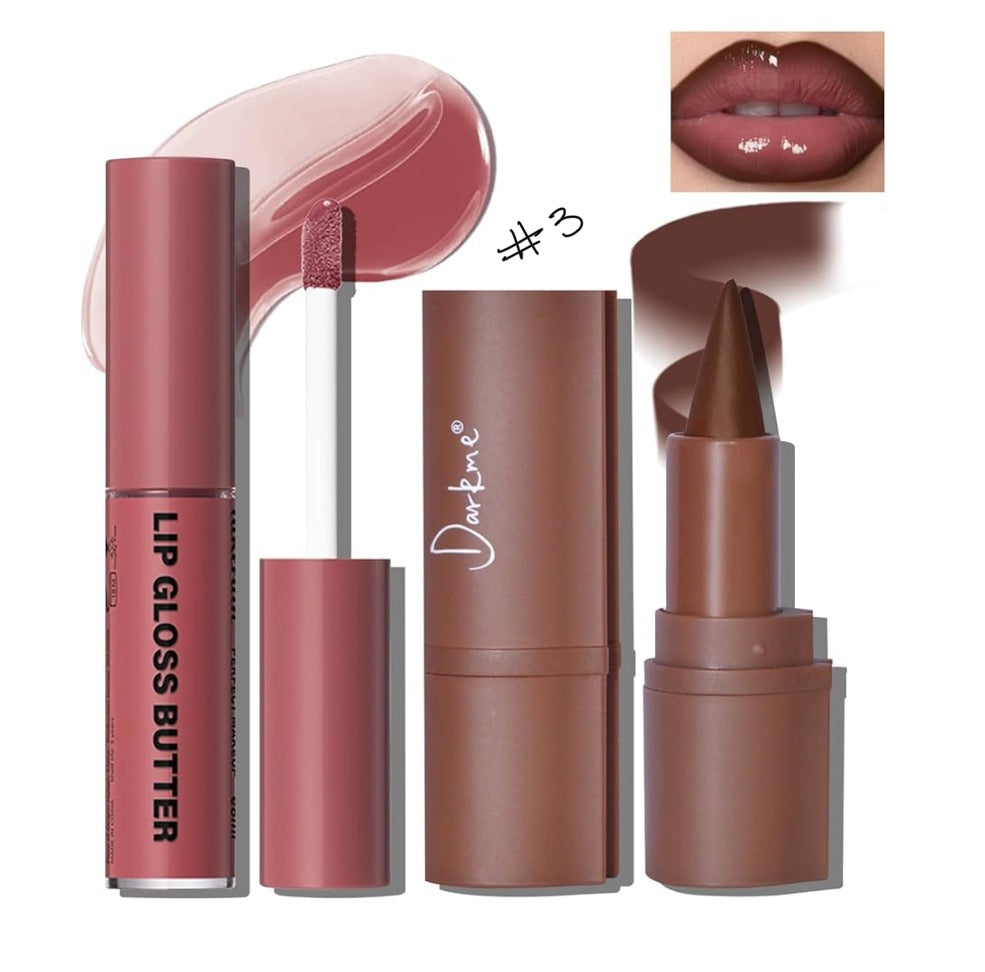 Butter Gloss & Cream Lipstick Duo