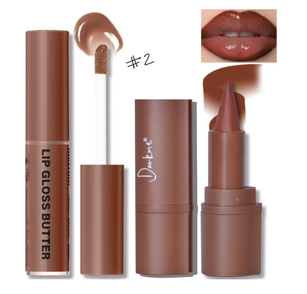 Butter Gloss & Cream Lipstick Duo